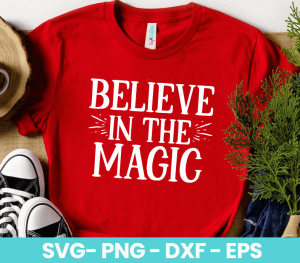 Believe In The Magic SVG - SvgForCrafters | Free & Premium SVG Cut Files