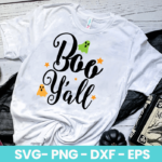 Boo y'all SVG
