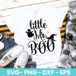 Little Mr Boo SVG