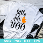 Little Mr Boo SVG
