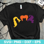 Hocus Pocus Hair SVG