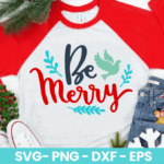 Be Merry SVG