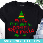 Better Check your Elf SVG