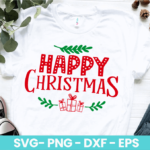 Happy Christmas SVG