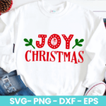 Joy Christmas SVG