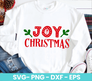 Joy Christmas SVG - SvgForCrafters | Free & Premium SVG Cut Files