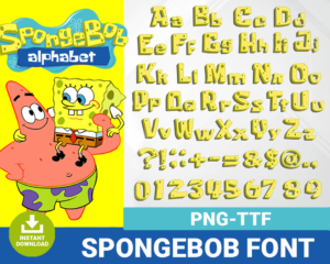 Download Spongebob Font Alphabet Svg Amazing Lovely Crafting Svg Craft Svgforcrafters Com