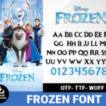 Frozen Font