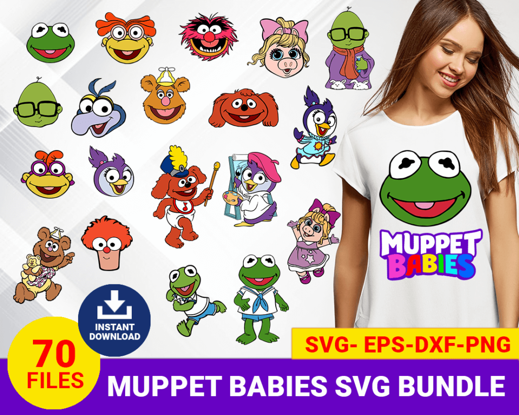 Muppet Babies Bundle SVG - SvgForCrafters | Free & Premium SVG Cut Files