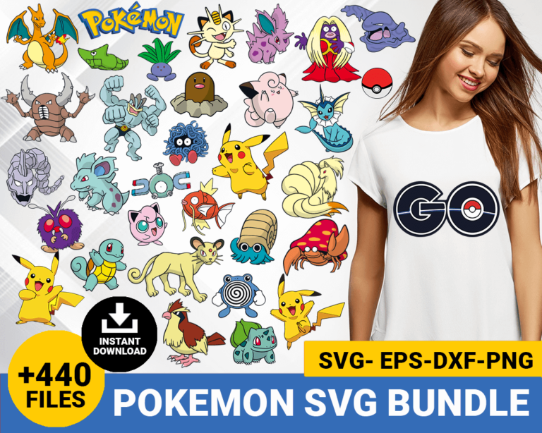 Pokemon Go Bundle SVG - SvgForCrafters | Free & Premium SVG Cut Files