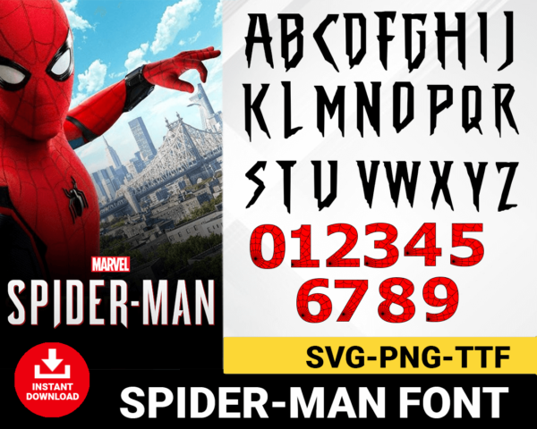Spiderman Font