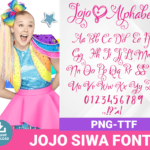 jojo siwa font
