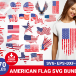 American flag svg