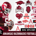 Arkansas Razorbacks svg