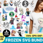 Frozen svg