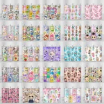 Labubu Monster Doll 20oz Tumbler Wrap Png - Image 2