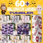 Labubu Halloween Tumbler Wrap
